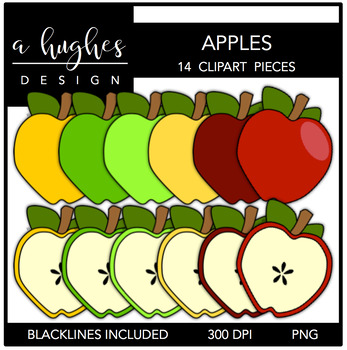 Preview of Apples Clipart