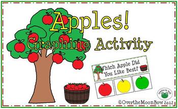 Preview of Apples! Graphing Activity