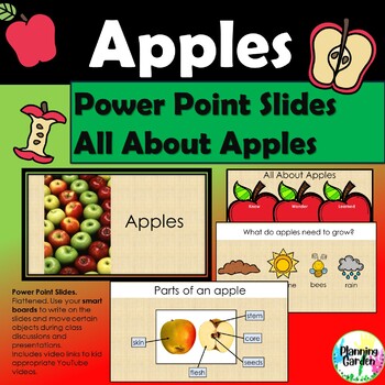 Preview of Apples Life & Parts: Power Point Lesson {Apple Life Cycle}