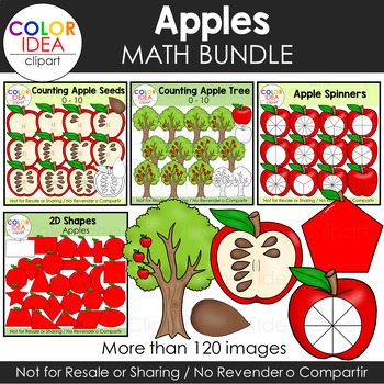 Preview of Apples Math Bundle