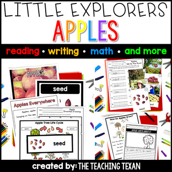 Preview of All About Apples | Apples Activities | Non-Fiction - Literacy, Math, Science