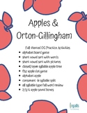 Apples & OG: Fall-themed Orton-Gillingham Activities