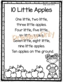Apple Poem - Ten Little Apples