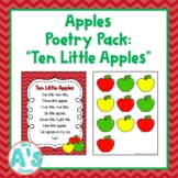Apples Poem for Preschool Circle Time - "Ten Little Apples" 
