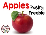 Apples Poetry FREEBIE Pack