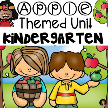 Preview of Apple Unit Preschool & Kindergarten {Science, ELA, Math Activities & Centers)