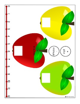 Preview of Apples Printables for Preschool