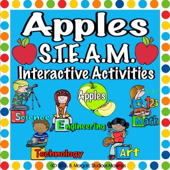 Preview of Apples. STEM and STEAM Interactive Activities.