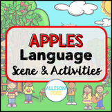 Apples Picture Scene for Speech Therapy - Language Scene