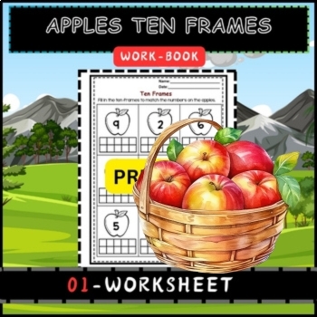 Preview of Apples Ten Frames