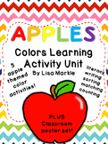 Apples Color Recognition Activity Pack for Preschool