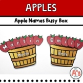 Apples Theme Task Box | Names Activity