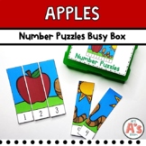 Apples Theme Task Box | Number Puzzles Activity