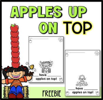 Preview of Apples Up on Top Book Companion Freebie