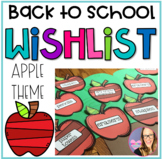Apples Wish List for Back to School Night