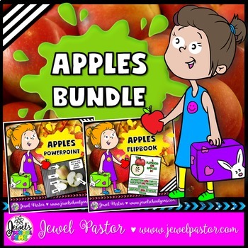 Preview of Apples and Fall Science Activities BUNDLE | PowerPoint & Flip Book