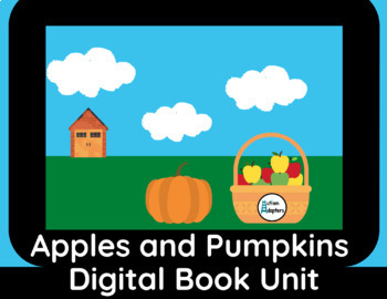 Preview of Apples and Pumpkins Book Companion (digital & printable versions included)
