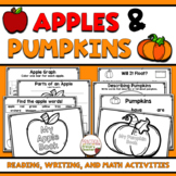 Apples and Pumpkins Literacy and Math Activities
