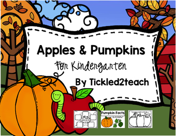 Preview of Apples and Pumpkins for Kindergarten
