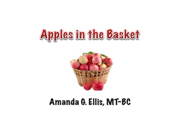Preview of Apples in the Basket