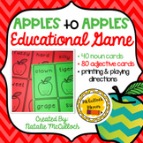 Apples to Apples- Educational Game About Adjectives & Nouns