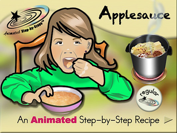 Preview of Applesauce - Animated Step-by-Step Recipe - Regular