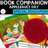 Applesauce Day Book Companion | Special Education