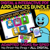Appliances BUNDLE- Interactive PDFs for Special Ed in Uppe