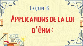 Preview of Applications de la loi d’Ohm: Leçon 6: BC curriculum