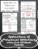 Applications of Polynomial Operations Foldable AR.4A