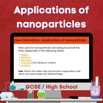 Preview of Applications of nanoparticles (GCSE)