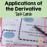 Calculus Applications of the Derivative Scavenger Hunt Act