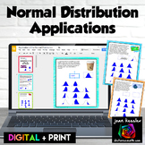 Normal Distribution Applications Digital Activity plus Print
