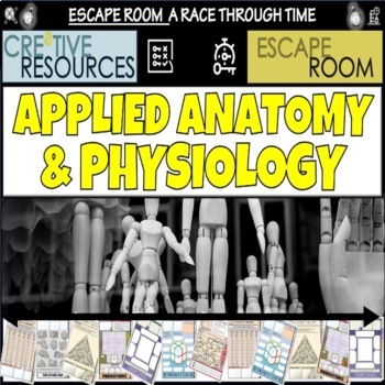 Preview of Applied Anatomy & Physiology Escape Room