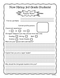 Apply to 3rd Grade!  End of Year Activity for 2nd Graders