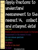 Applying Fractions to Measurement and Data Collection