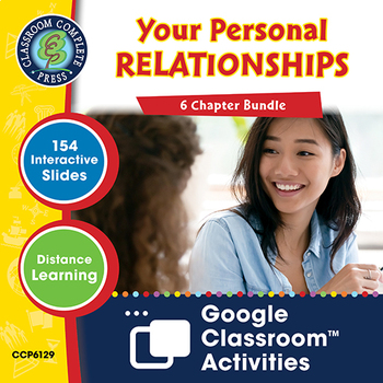 Preview of Applying Life Skills - Your Personal Relationships - Google Slides BUNDLE (SPED)