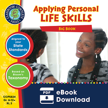 Preview of Applying Personal Life Skills BIG BOOK Gr. 6-12+ - Bundle