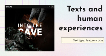 Preview of Applying the module: (Feature article) Into the Cave