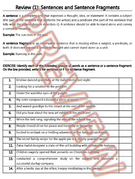 Preview of High School English Grammar Worksheets & Assessments. ELA MEGA BUNDLE (W.Docs)
