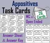 Appositives Task Cards Activity - Grammar Practice