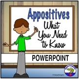 Appositives PowerPoint with Appositive Phrases