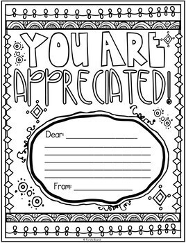 Appreciation Coloring Pages | Thank You Coloring Pages by Ford's Board