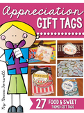 Appreciation Gift Tags {Food & Sweet Themed Gift Tags}