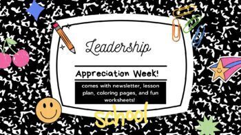 Preview of Appreciation Week!