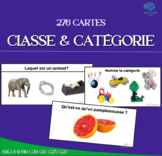 Apprendre à classer/catégoriser - 276 cartes ABLLS-R C39, 