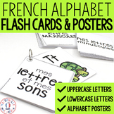 FRENCH Alphabet Flash Cards & Posters Cartes éclairs et af
