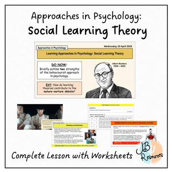 Preview of APPROACHES IN PSYCHOLOGY: Social Learning Theory