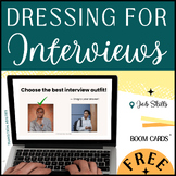 Job Interview Outfits | FREE Boom Cards Activity | Special