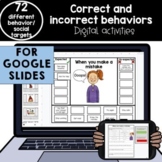 Appropriate and inappropriate behaviors digital for google